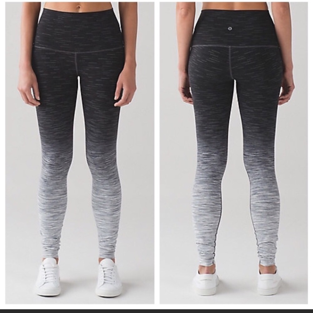 🍋lululemon wunder under HR ombre za.